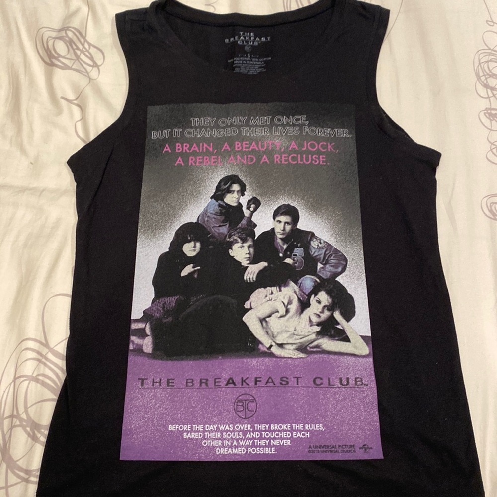 Breakfast club tank top size small